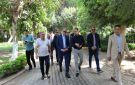 محافظ الجيزة يتفقد حديقة المبدعين بالعجوزة ويوجه برفع كفاءتها والحفاظ على الأشجار والمسطحات الخضراء - eg