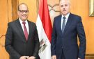 رئيس جامعة الإسماعيلية الجديدة يهنئ ناصر مندور باستمراره رئيسا لجامعة قناة السويس
