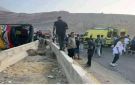 الصحة: 10 وفيات و24 مصابا في حادث تصادم ميكروباص وتريلا بالطريق الأوسطي