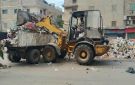 حملات مكثفة لرفع كفاءة النظافة بشارع عثمان محرم في الجيزة