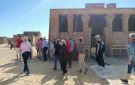 وفود سياحية من جنسيات مختلفة تزور تل العمارنة وبني حسن وتونا الجبل بالمنيا