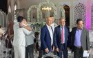 حسام حسن يصل مسجد الشرطة لحضور عقد قران نجل شقيقه
