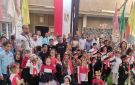 بالزي العسكري والأعلام.. أطفال مدارس الأقصر يجسدون انتصارات أكتوبر في احتفالات النصر - eg