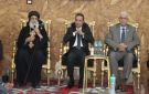 بحضور المحافظ.. رئيس جامعة المنوفية يعزي الأنبا بنيامين في وفاة شقيقته - eg