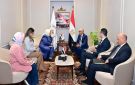 الدكتور سويلم يلتقي مدير عام مركز سيسريك لبحث تعزيز التعاون في قطاع المياه