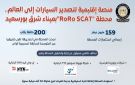 إعلامي الوزراء: محطة RoRo SCAT بميناء شرق بورسعيد منصة إقليمية لتصدير السيارات للعالم