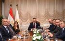 وزير الشباب والرياضة يبحث مع البنك الأهلي المصري وشركة روابط تعزيز التعاون في اكتشاف ورعاية المواهب وتطوير مراكز الشباب