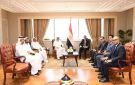 وزير الشباب والرياضة يستقبل وفد مجلس أبوظبي الرياضي ويبحث استضافة مصر للنسخة الـ11 من سباق زايد الخيري