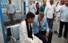 المواطن أولا.. محافظ جنوب سيناء يتابع مستوى الخدمات الطبية في مستشفى طابا - eg