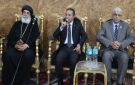محافظ المنوفية ورئيس الجامعة يقدمان واجب العزاء لنيافة الأنبا بنيامين مطران المنوفية في وفاة شقيقته