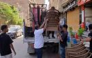 حملة مكبرة لرفع الإشغالات بشارع المنشية ورفع 98 حالة تعد في الهرم