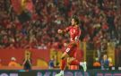 محمد هاني يحتفل بهدف الأهلي الأول في شباك الزمالك.. صور