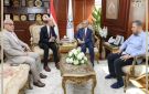 محافظ بني سويف ورئيس الجامعة يشهدان إطلاق استمارة حصر الظواهر المجتمعية بالمحافظة