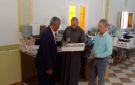 رئيس مركز بلاط بالوادي الجديد يتفقد معرض السلع المنزلية والتجارية بجمعية تنمية المجتمع