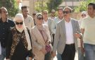 محافظ بورسعيد يتابع أعمال تطوير ورفع كفاءة منطقة بورفؤاد القديمة