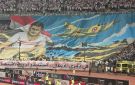 تخليدا لرجال النصر.. صورة المجند البطل يحيى حسانين تزين مدرجات الزمالك في ذكرى أكتوبر