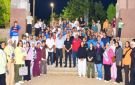 محافظ أسوان يشارك فى الماراثون الرياضى 30 دقيقة مشي لتعزيز الوعى بأهمية الرياضة وترسيخ ثقافة النشاط البدني