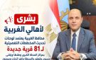 الغربية تنتهي من تحديث المخططات التفصيلية لـ321 قرية.. وتراخيص البناء على الطريق