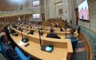الشيوخ يناقش الآليات الحديثة لتمويل البنية الأساسية والمشروعات التنموية - eg