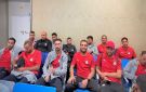 منتخب الشاطئية يصل إلى أنجولا بعد رحلة طيران 14 ساعة