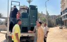 رفع 150 حالة تعد بشارع المريوطية خلال حملة مكبرة في الهرم