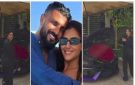 سيارة فارهة وبوكيه ورد.. لامبورجيني هدية محمد سامي لـ مي عمر في عيد ميلادها