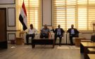 رئيس جامعة جنوب الوادي الأهلية يبحث مع طلاب من أجل مصر خطة الأنشطة الطلابية