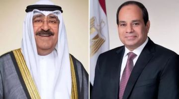 الرئيس السيسي يهنئ أمير الكويت بذكرى العيد الوطني