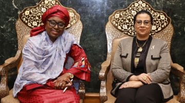 رئيسة قومي المرأة تبحث مع وزيرة شئون المرأة والطفل بـ جامبيا تعزيز التعاون المشترك رئيسة قومي المرأة تبحث مع وزيرة شئون المرأة والطفل بـ جامبيا تعزيز التعاون المشترك