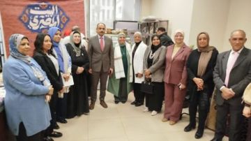 افتتاح معرض للسلع الأساسية بديوان عام وزارة الأوقاف