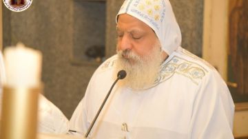 الأنبا ميخائيل يشارك رهبان دير المحرق احتفالهم السنوي بتذكار القديس ميخائيل البحيري