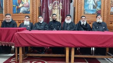 الشهيدة دميانة بالعدوية تحتفي بسيامة القس بيمن سمير وسط محبة الكهنة والخدام