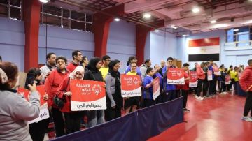 انطلاق الأولمبياد الخاص لتنس الطاولة بمشاركة 75 لاعبا ومدربا بالمعادي انطلاق الأولمبياد الخاص لتنس الطاولة بمشاركة 75 لاعبا ومدربا بالمعادي