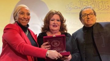 تكريم النجمة القديرة ميمي جمال في ندوة خاصة في قصر السينما .. صور