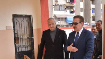 بالصور.. محافظ بورسعيد: رفع كفاءة وتطوير 30 فصلا بمدرسة النصر.. وإنشاء مبنى جديد