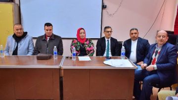 جنوب سيناء.. اللجنة الوزارية تبدأ مقابلات رؤساء اللجان والمراقبين الأوائل للدبلومات جنوب سيناء.. اللجنة الوزارية تبدأ مقابلات رؤساء اللجان والمراقبين الأوائل للدبلومات