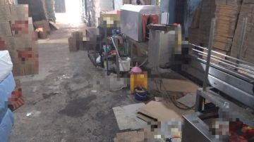 ضبط كيان مخالف لتصنيع وتعبئة زيوت الطعام بأشمون