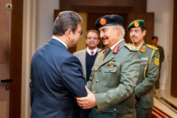 ليست روتينية.. سر زيارة رئيس المخابرات المصرية إلى حفتر في بنغازي؟ ليست روتينية.. سر زيارة رئيس المخابرات المصرية إلى حفتر في بنغازي؟