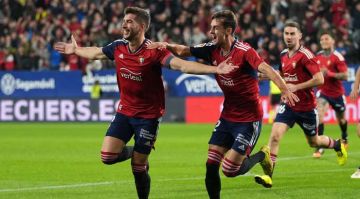 أوساسونا يفوز 2-1 على سيلتا فيجو في الدوري الإسباني