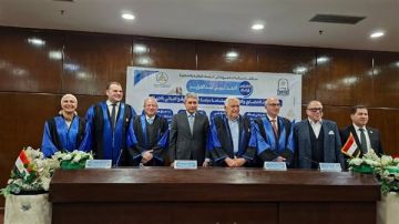 وزير السياحة يشهد مناقشة رسالة دكتوراه حول إدارة التراث الحضاري بـجامعة العاصمة وزير السياحة يشهد مناقشة رسالة دكتوراه حول إدارة التراث الحضاري بـجامعة العاصمة