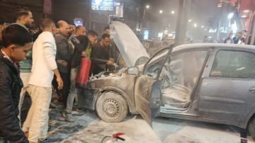 اندلاع حريق في سيارة ملاكي داخل محطة وقود بأسيوط اندلاع حريق في سيارة ملاكي داخل محطة وقود بأسيوط