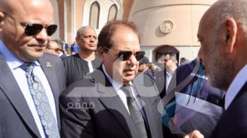 حضور رسمي وشعبي واسع في تشييع جنازة شقيقة النائب محمد أبو العينين