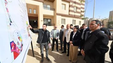 وزيرة الإسكان تتفقد وحدات سكن لكل المصريين وتتابع أعمال المرافق بمدينة حدائق العاصمة