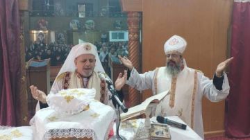 الأنبا بشارة يترأس القداس الإلهي بكنيسة الأنبا أنطونيوس والأنبا بولا بأبوقرقاص البلد الأنبا بشارة يترأس القداس الإلهي بكنيسة الأنبا أنطونيوس والأنبا بولا بأبوقرقاص البلد