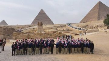 الداخلية تنظم الملتقى التاسع لشباب المناطق الحضارية بالمتحف الكبير والأهرامات.. صور الداخلية تنظم الملتقى التاسع لشباب المناطق الحضارية بالمتحف الكبير والأهرامات.. صور