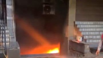 القليوبية .. السيطرة على حريق شب فى مخزن بلاستيك ببنها