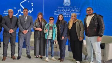 رئيس جامعة الوادي الجديد يشارك في ختام النسخة الثانية من مبادرة تمكين