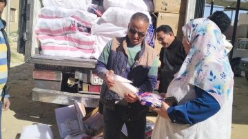 ضبط 8 أطنان دواجن ومنتجات غذائية غير صالحة للاستهلاك الآدمي في الوادي الجديد