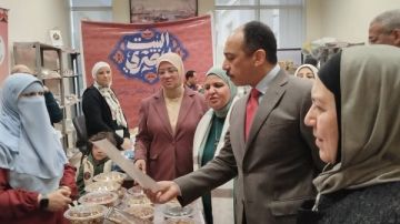 معرض للسلع الأساسية بمقر وزارة الأوقاف بالعاصمة الجديدة