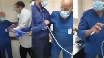 الحبس سنة مع إيقاف التنفيذ للمتهمين في واقعة إجبار ممرض على السجود لـ كلب 